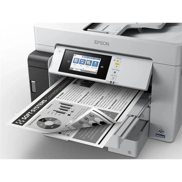 Epson EcoTank M15180 A3 mono nyomató MFP, Duplex, WiFi/USB/LAN, 4500 oldal tinta a dobozban