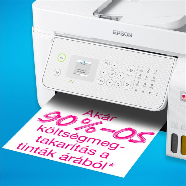Epson Ecotank L5316 A4 MFP ADF Ethernet/WIFI színes multifunkciós tintasugaras nyomtató