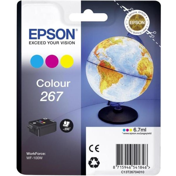 Epson C13T26704010 WF-100W színes tintapatron