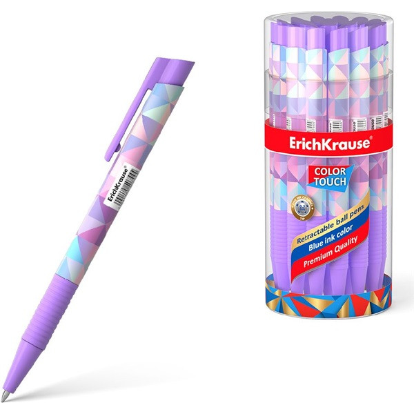 ErichKrause Magic Rhombs 0,7 mm kék golyóstoll ErichKrause Magic Rhombs 0,7 mm kék golyóstoll