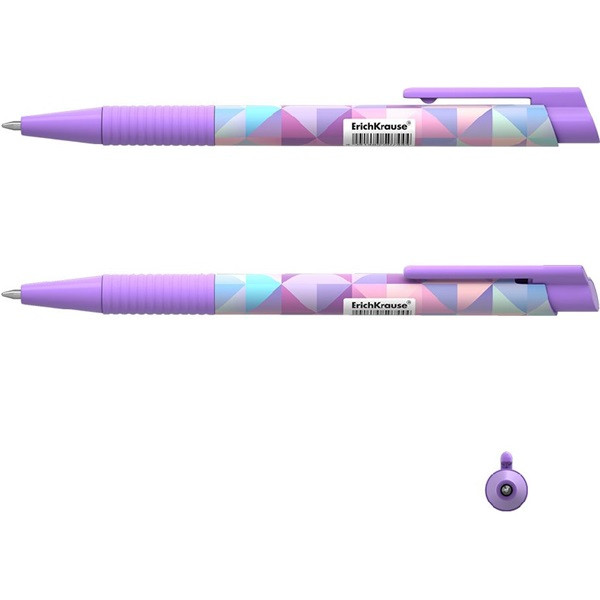 ErichKrause Magic Rhombs 0,7 mm kék golyóstoll ErichKrause Magic Rhombs 0,7 mm kék golyóstoll