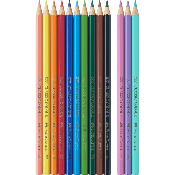 Faber-Castell Unikornis 10+3 db hatszögletű színes ceruza készlet Faber-Castell Unikornis 10+3 db hatszögletű színes ceruza készlet