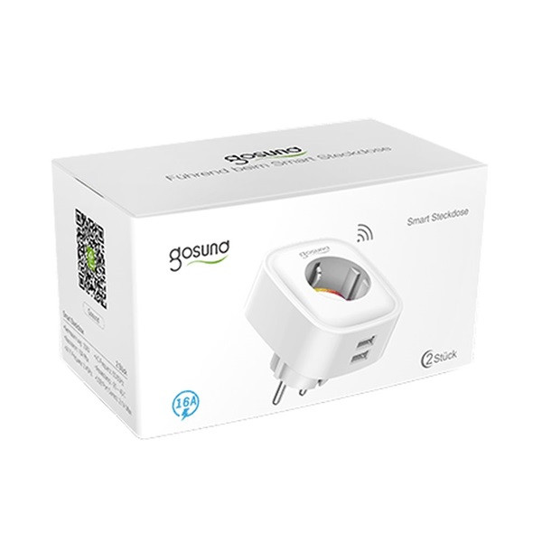 GOSUND SP112 Smart Wi-Fi-s okos konnektor és 2xUSB GOSUND SP112 Smart Wi-Fi-s okos konnektor és 2xUSB