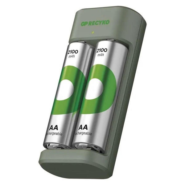 GP B50224 Eco E221+ 2xAA ReCyko 2100mAh akkumulátor töltő GP B50224 Eco E221+ 2xAA ReCyko 2100mAh akkumulátor töltő