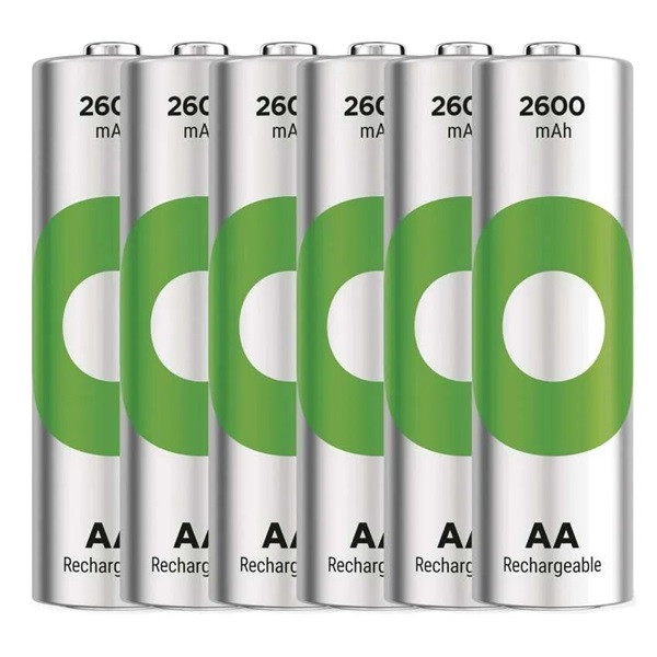 GP ReCyko NiMH Akkumulátor HR6 (AA) 2600mAh 6db GP ReCyko NiMH Akkumulátor HR6 (AA) 2600mAh 6db