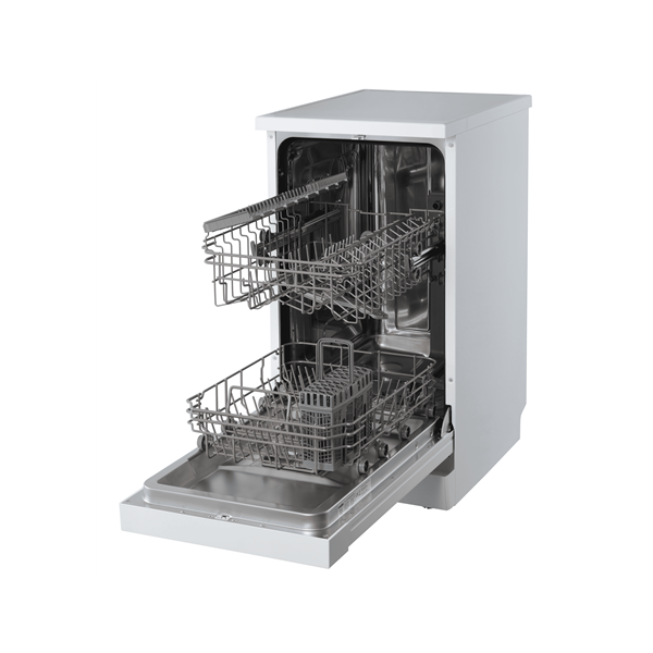 Gaba GMDW-45W fehér, programok száma: 5, szabadonálló, 10 terítékes mosogatógép