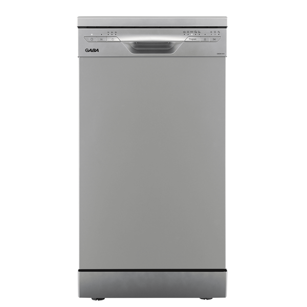 Gaba GMDW-45X inox, programok száma: 5, szabadonálló, 10 terítékes mosogatógép