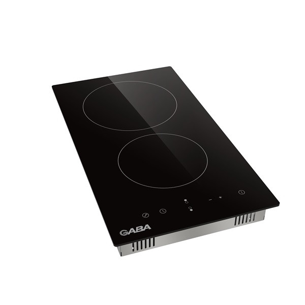 Gaba GMH-C-2 fekete, beépíthető, elektromos üvegkerámia,főzőzóna:2, beépíthető méret:50cm, főzőlap