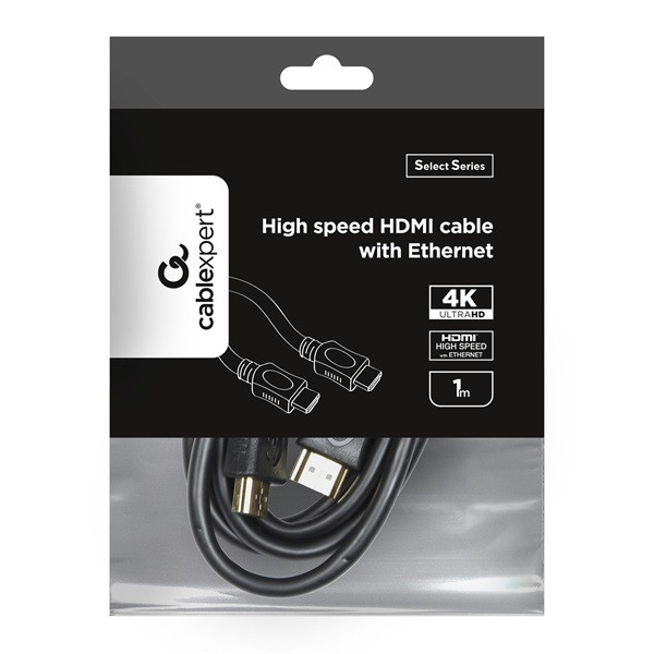Gembird HDMI 1.4 M/M video jelkábel 1m fekete CCS