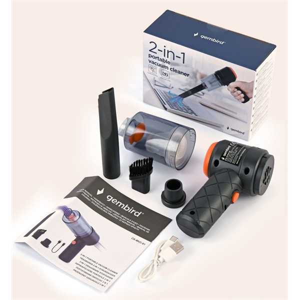 Gembird CK-MVC-01 2in1 hordozható porszívó
