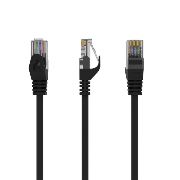 Gembird RJ45 CAT6 UTP - RJ45 CAT6 UTP M/M adatkábel 0.5m fekete