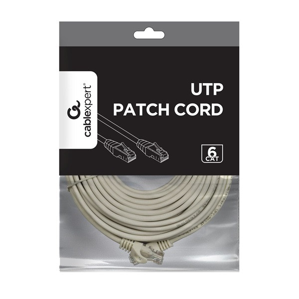 KAB GEMBIRD UTP Cat6 Patch kábel - 30m - szürke