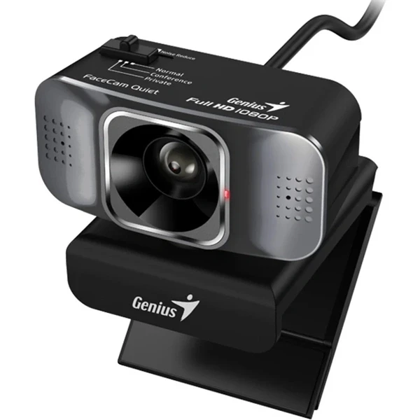 Genius Facecam Quiet acélszürke webkamera