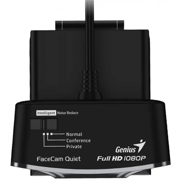 Genius Facecam Quiet acélszürke webkamera