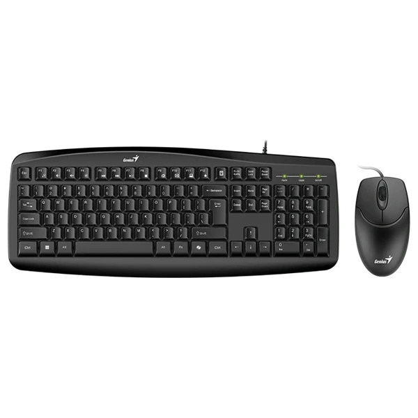Genius KM-200 SMART HUN fekete multimédiás billentyűzet + egér