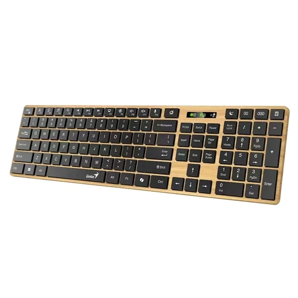 Genius SlimStar 7250BT HUN vezeték nélküli fenyőfa billentyűzet