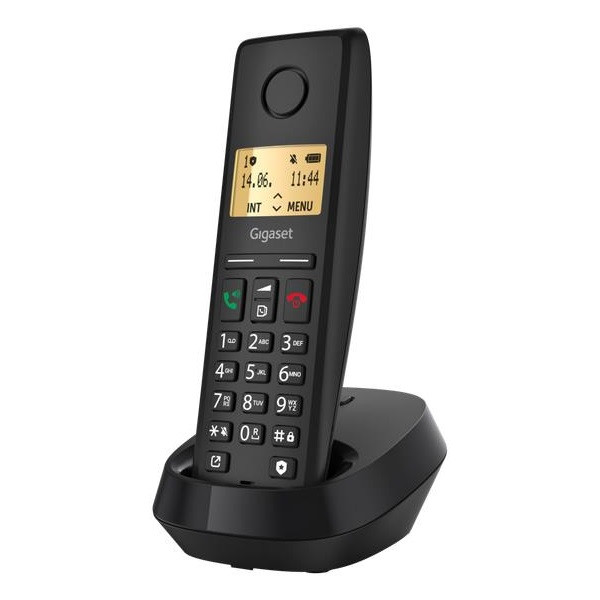 Gigaset PURE 200 fekete dect telefon
