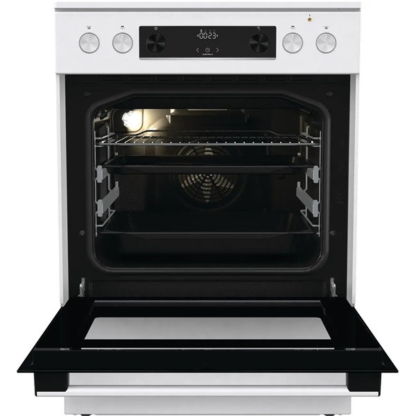 Gorenje GECS6C70WPA kerámialapos fehér elektromos tűzhely Gorenje GECS6C70WPA kerámialapos fehér elektromos tűzhely