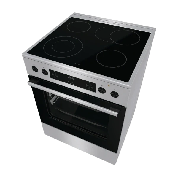 Gorenje GECS6C70XPA inox-fekete, szaabdonálló, kerám