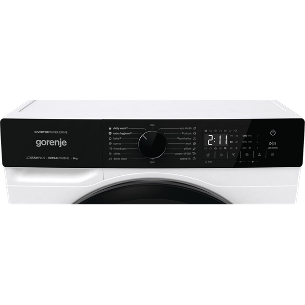 Gorenje WNHA62SASEU keskeny 6 kg elöltöltős mosógép