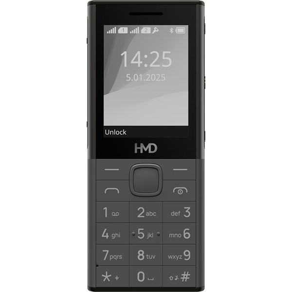 HMD 150 MUSIC TA-1703 2,4" DualSIM sötétszürke mobiltelefon