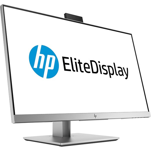 HP 23,8" EliteDisplay E243d FHD IPS USB-C/HDMI/DP/VGA/WEBCAM/USB ezüst monitor (Használt A)