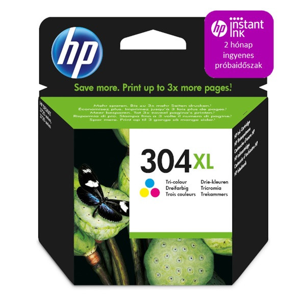 HP N9K07AE (304XL) háromszínű XL tintapatron
