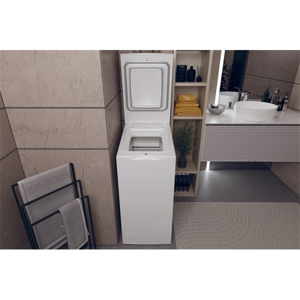 Haier HW90-BPD13386U-S felültöltős mosógép