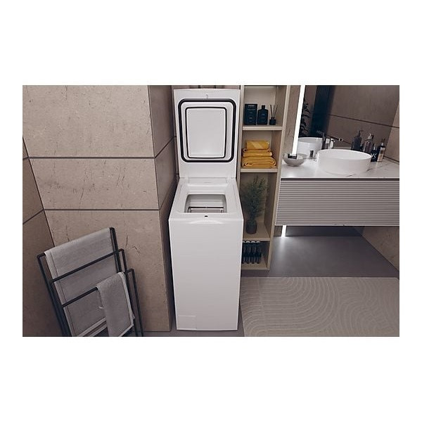 Haier HW90-BPD13386U-S felültöltős mosógép