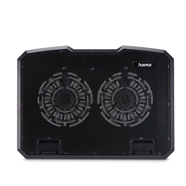Hama 00126806 BLACK METAL fekete notebook hűtő