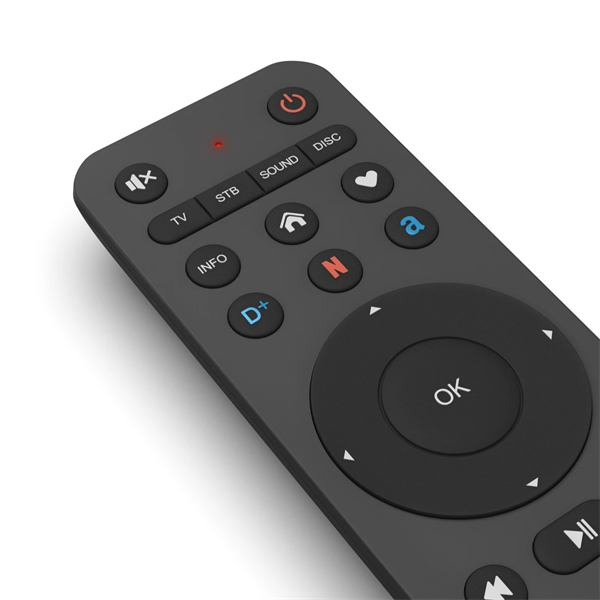 Hama 00221053 FITV 4in1 fekete univerzális távirányító Hama 00221053 FITV 4in1 fekete univerzális távirányító