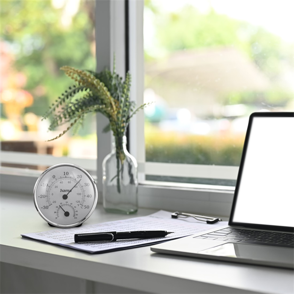 Hama 00222236 SAIPAN ezüst analóg hőmérséklet és páratartalom mérő Hama 00222236 SAIPAN ezüst analóg hőmérséklet és páratartalom mérő