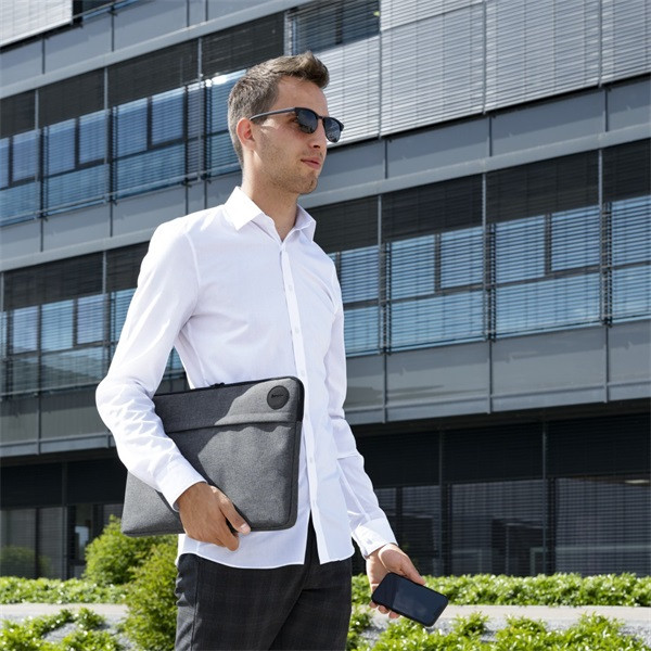 Hama 00227054 GENUA 15,6" szürke notebook tok