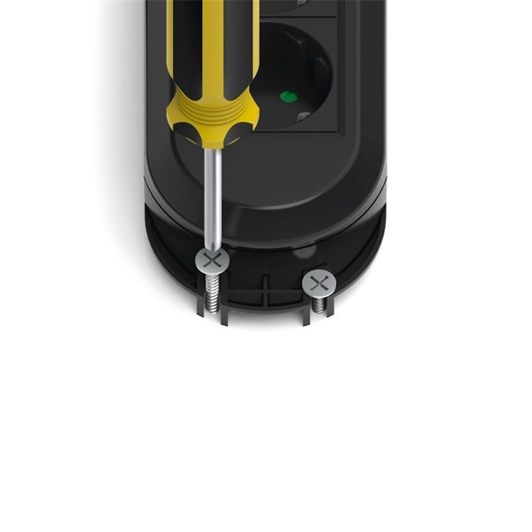 Hama 00223033 1,5M fekete hálózati elosztó Hama 00223033 1,5M fekete hálózati elosztó