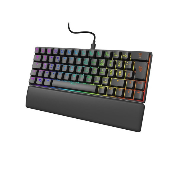 URAGE by Hama 13217828 EXODUS 760TKL RGB (red switch) fekete mechanikus billentyűzet URAGE by Hama 13217828 EXODUS 760TKL RGB (red switch) fekete mechanikus billentyűzet