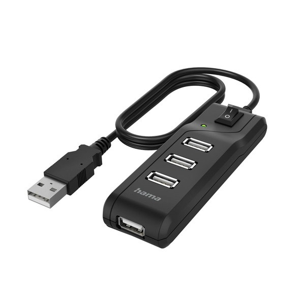 Hama 00200118 FIC USB 2.0 HUB buspowered Hama 00200118 FIC USB 2.0 HUB buspowered