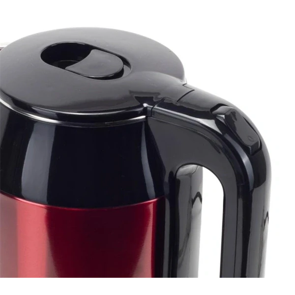 Hausberg HB-3623RS 2,2L vörös dupla falú acél vízforraló 1800W Hausberg HB-3623RS 2,2L vörös dupla falú acél vízforraló 1800W
