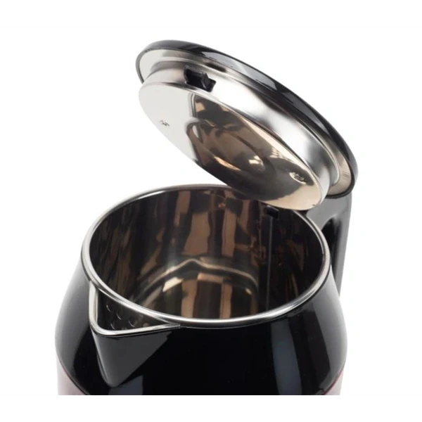 Hausberg HB-3623RS 2,2L vörös dupla falú acél vízforraló 1800W Hausberg HB-3623RS 2,2L vörös dupla falú acél vízforraló 1800W