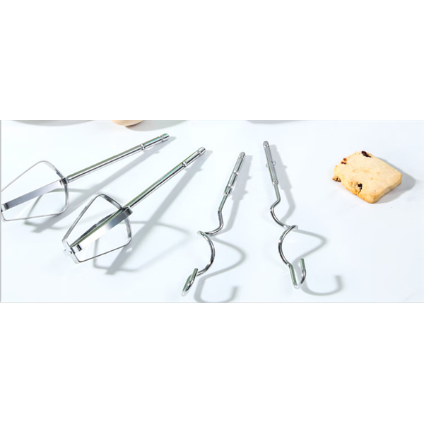 Hausberg HB-4112NG 250W-os fehér-fekete réz motorral 7 sebességes elektromos kézimixer