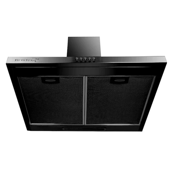 Hausberg HB-1260NG fekete acél páraelszívó
