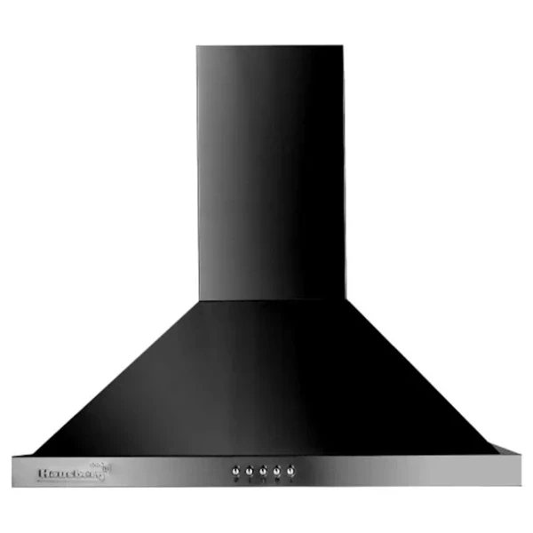Hausberg HB-1260NG fekete acél páraelszívó