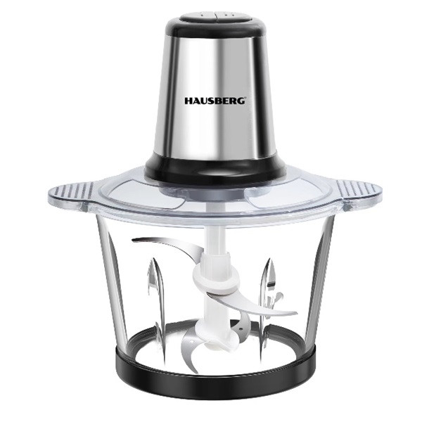 Hausberg HB-4505IN(4) 400W ezüst konyhai aprító réz motorral