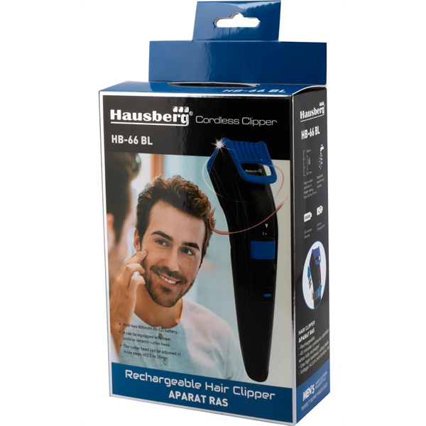 Hausberg HB-66BL akkumulátoros hajvágó