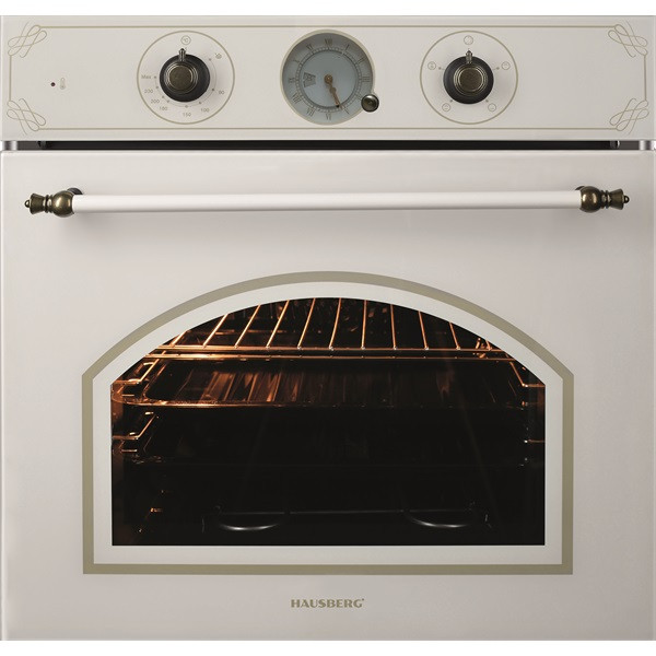 Hausberg HB-8050RST bézs, rusztikus, beépíthető, sütőtér:57L, grill, légkeveréses sütő