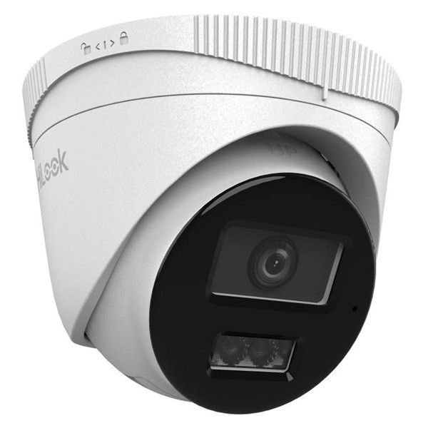HiLook IPC-T220HA-LU(2.8mm) /Kültéri/2MP/2,8mm/IR/Láthatófény 30m/DWDR/MD 2.0/Smart Hybrid Light PoE IP turret kamera