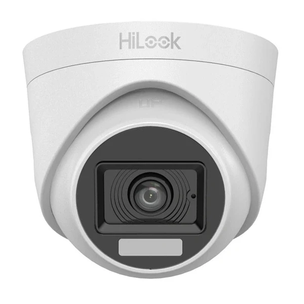 HiLook THC-T157-LPS /beltéri/5MP/3,6mm/IR/Láthatófény 20m/4in1/Smart-Hybrid Light analóg turret kamera