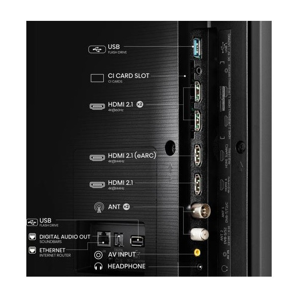 Hisense 100" 100E7NQ 4K UHD Smart QLED TV