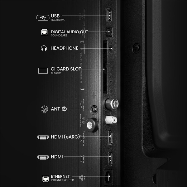Hisense 40" 40A4Q Full HD Smart LED TV