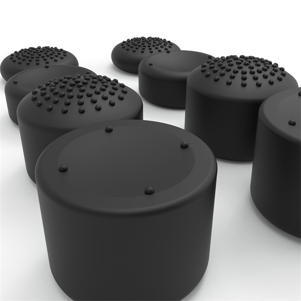 Hyperkin M07713 Pro Series Nintendo Switch 2 fekete hüvelykujj csúszásgátló csomag (8 db)