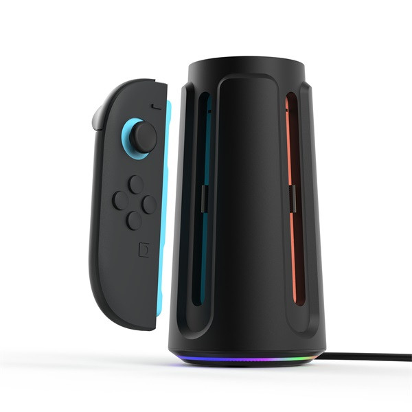 Hyperkin M07719 Power Beacon Nintendo Switch 2 Joy-Con fekete töltőállvány